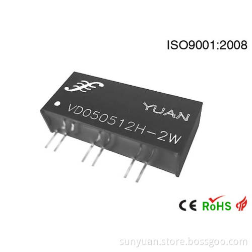4-24VDC Fixed Input, Regulated Single Separate Output DC DC Converter IC